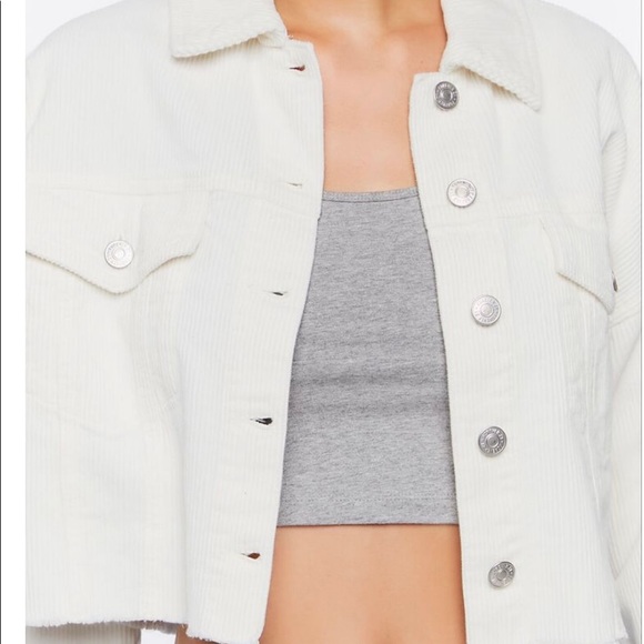 Forever 21 Jackets & Blazers - Forever 21 cropped corduroy jacket